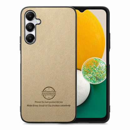 Twill Fabric Leather Skin Back Phone Case, For Samsung Galaxy A04e / F04 / M04, For Samsung Galaxy A14, For Samsung Galaxy A13 5G / A04s