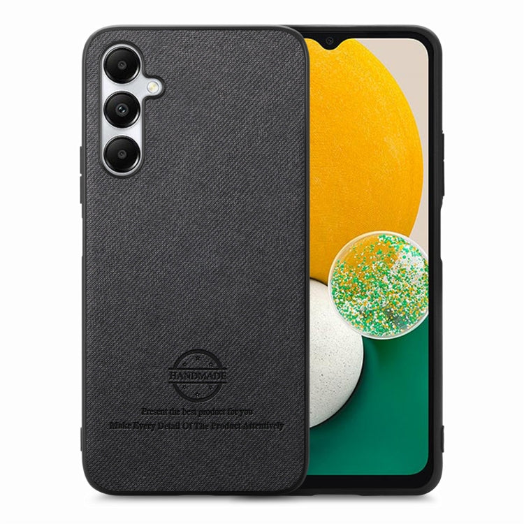 Twill Fabric Leather Skin Back Phone Case, For Samsung Galaxy A04e / F04 / M04, For Samsung Galaxy A14, For Samsung Galaxy A13 5G / A04s