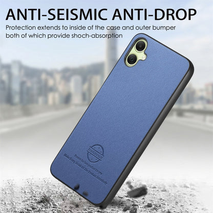 Twill Fabric Leather Skin Back Phone Case, For Samsung Galaxy A04e / F04 / M04, For Samsung Galaxy A14, For Samsung Galaxy A13 5G / A04s