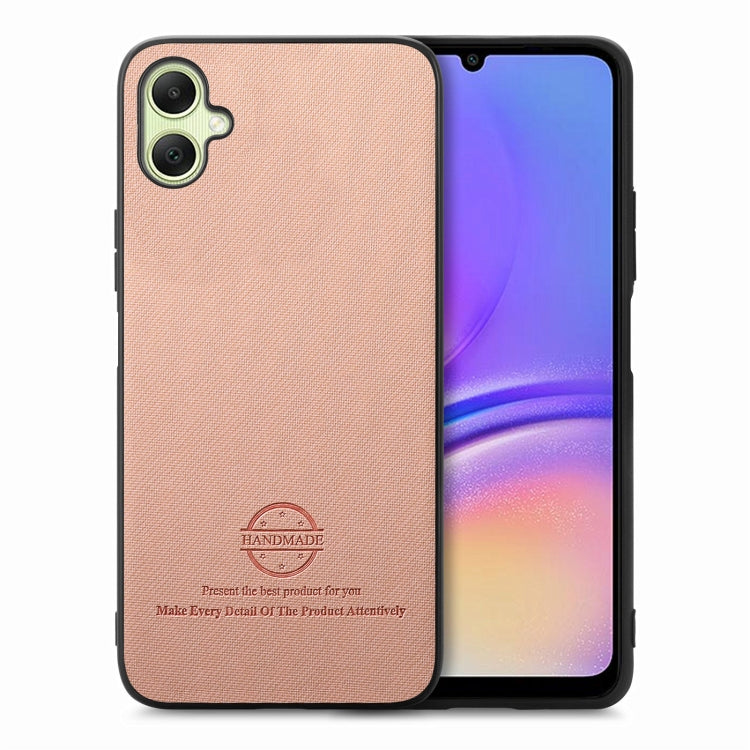 Twill Fabric Leather Skin Back Phone Case, For Samsung Galaxy A04e / F04 / M04, For Samsung Galaxy A14, For Samsung Galaxy A13 5G / A04s