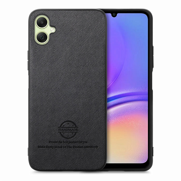 Twill Fabric Leather Skin Back Phone Case, For Samsung Galaxy A23, For Samsung Galaxy A04e / F04 / M04, For Samsung Galaxy A14