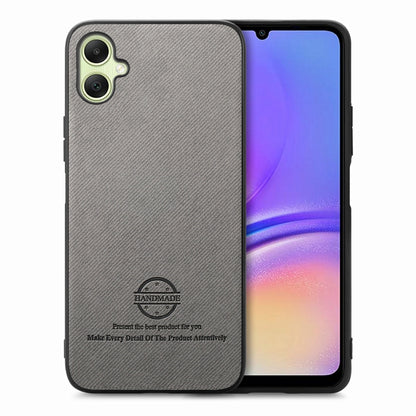 Twill Fabric Leather Skin Back Phone Case, For Samsung Galaxy S24+ 5G, For Samsung Galaxy S24 5G, For Samsung Galaxy A05