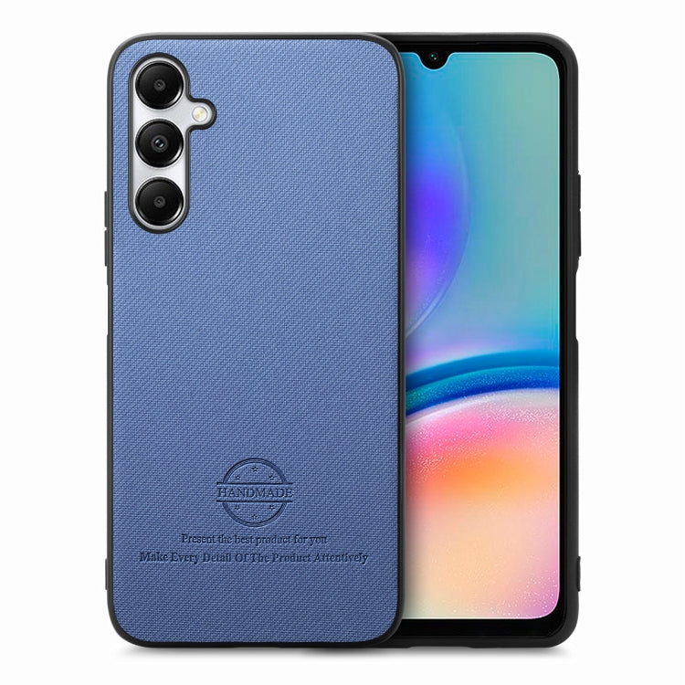 Twill Fabric Leather Skin Back Phone Case, For Samsung Galaxy A05s, For Samsung Galaxy A25 5G, For Samsung Galaxy S23 FE 5G