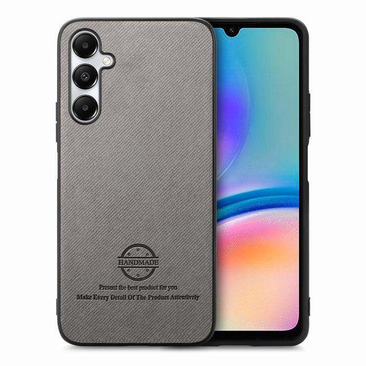 Twill Fabric Leather Skin Back Phone Case, For Samsung Galaxy A15, For Samsung Galaxy A24, For Samsung Galaxy A23