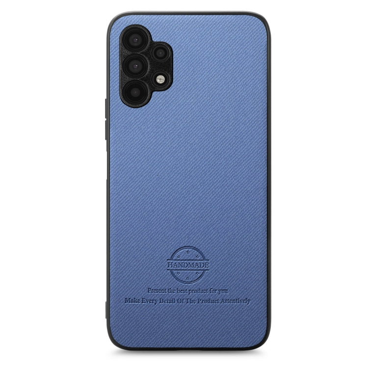 Twill Fabric Leather Skin Back Phone Case, For Samsung Galaxy A32 5G, For Samsung Galaxy S21 5G, For Samsung Galaxy S21+ 5G