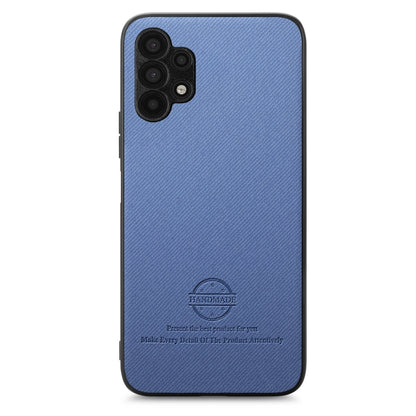 Twill Fabric Leather Skin Back Phone Case, For Samsung Galaxy A32 5G, For Samsung Galaxy S21 5G, For Samsung Galaxy S21+ 5G