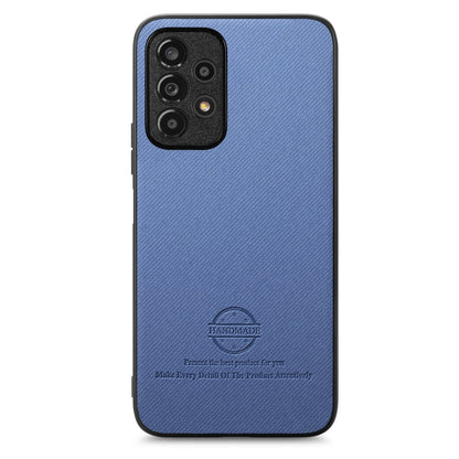 Twill Fabric Leather Skin Back Phone Case, For Samsung Galaxy A53 5G, For Samsung Galaxy A52
