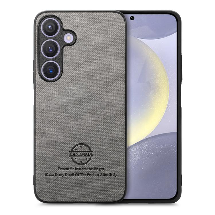 Twill Fabric Leather Skin Back Phone Case, For Samsung Galaxy A26, For Samsung Galaxy A36, For Samsung Galaxy S25 5G