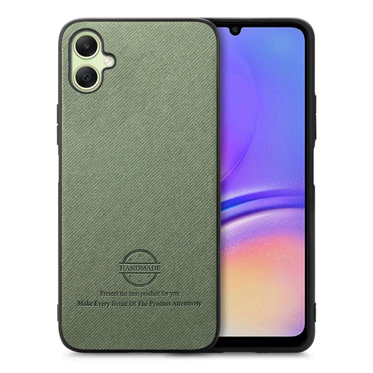 Twill Fabric Leather Skin Back Phone Case, For Samsung Galaxy S21 Ultra 5G, For Samsung Galaxy A06, For Samsung Galaxy A16