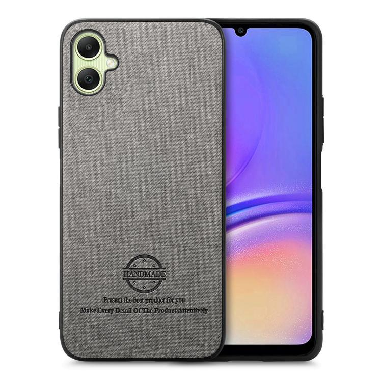 Twill Fabric Leather Skin Back Phone Case, For Samsung Galaxy S21+ 5G, For Samsung Galaxy S21 Ultra 5G, For Samsung Galaxy A06