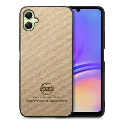 Twill Fabric Leather Skin Back Phone Case, For Samsung Galaxy S21 Ultra 5G, For Samsung Galaxy A06, For Samsung Galaxy A16