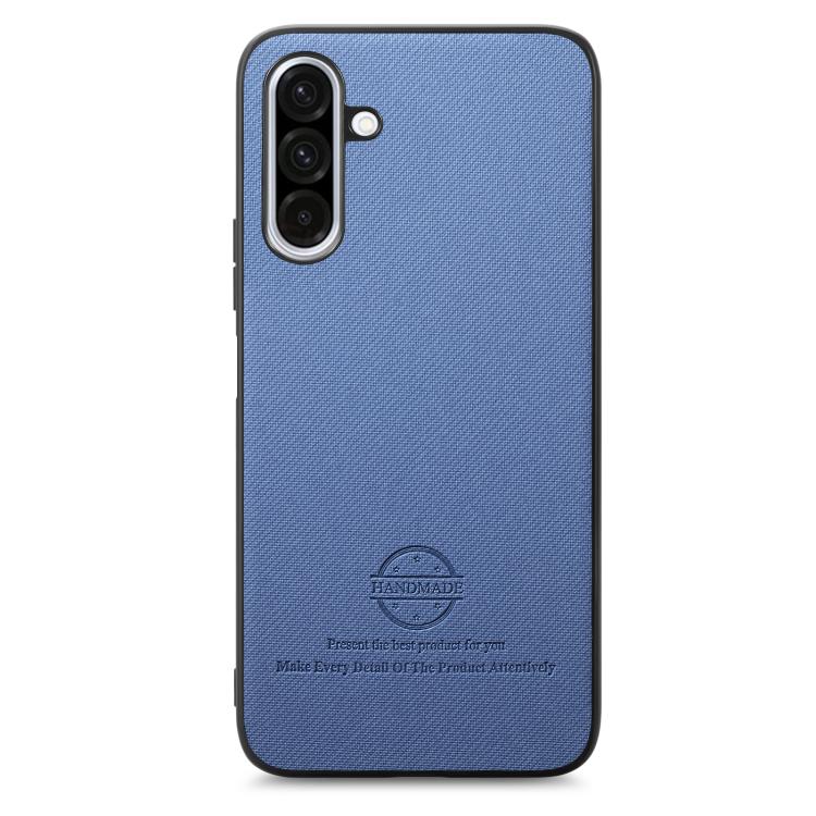 Twill Fabric Leather Skin Back Phone Case, For Samsung Galaxy A26, For Samsung Galaxy A36, For Samsung Galaxy S25 5G