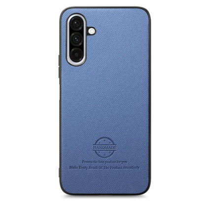 Twill Fabric Leather Skin Back Phone Case, For Samsung Galaxy A26, For Samsung Galaxy A36, For Samsung Galaxy S25 5G