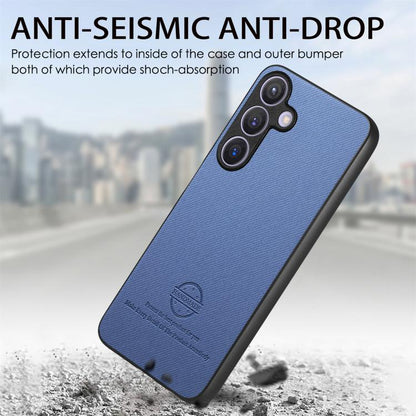 Twill Fabric Leather Skin Back Phone Case, For Samsung Galaxy A57 5G, For Samsung Galaxy A37 5G, For Samsung Galaxy A56 5G