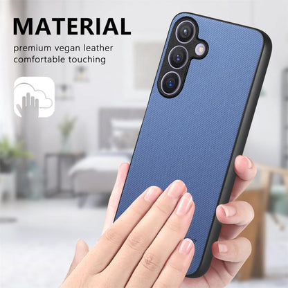 Twill Fabric Leather Skin Back Phone Case, For Samsung Galaxy A57 5G, For Samsung Galaxy A37 5G, For Samsung Galaxy A56 5G