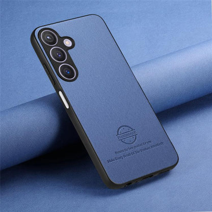 Twill Fabric Leather Skin Back Phone Case, For Samsung Galaxy A57 5G, For Samsung Galaxy A37 5G, For Samsung Galaxy A56 5G