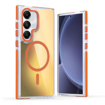 Dual-Color Gradient Discolor MagSafe Phone Case, For Galaxy S23+ 5G, For Galaxy S23 5G, For Galaxy A14, For Galaxy S22 Ultra 5G, For Galaxy S21 FE 5G, For Galaxy A53