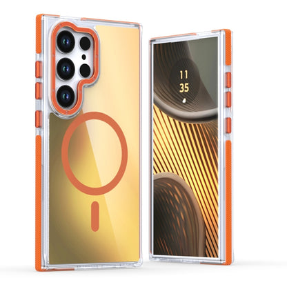 Dual-Color Gradient Discolor MagSafe Phone Case, For Galaxy S23+ 5G, For Galaxy S23 5G, For Galaxy A14, For Galaxy S22 Ultra 5G, For Galaxy S21 FE 5G, For Galaxy A53