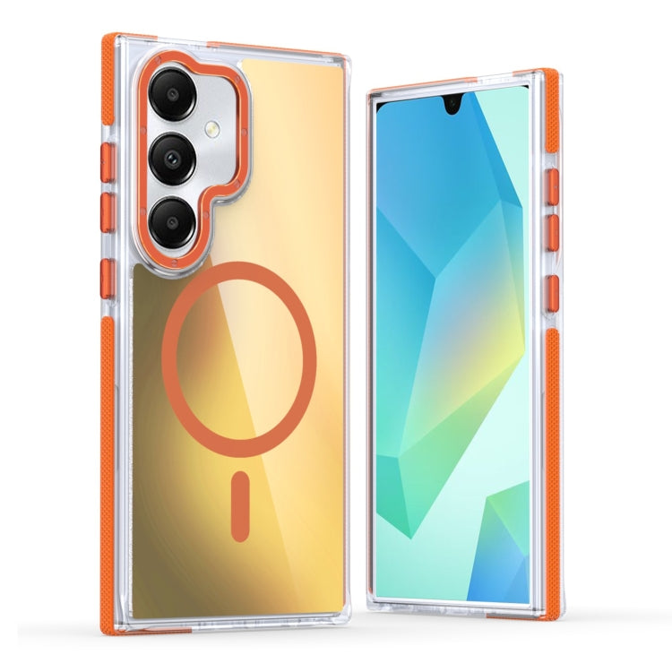 Dual-Color Gradient Discolor MagSafe Phone Case, For Galaxy S23+ 5G, For Galaxy S23 5G, For Galaxy A14, For Galaxy S22 Ultra 5G, For Galaxy S21 FE 5G, For Galaxy A53
