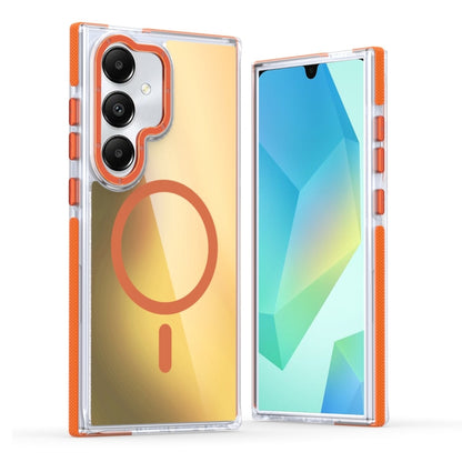 Dual-Color Gradient Discolor MagSafe Phone Case, For Galaxy S23+ 5G, For Galaxy S23 5G, For Galaxy A14, For Galaxy S22 Ultra 5G, For Galaxy S21 FE 5G, For Galaxy A53