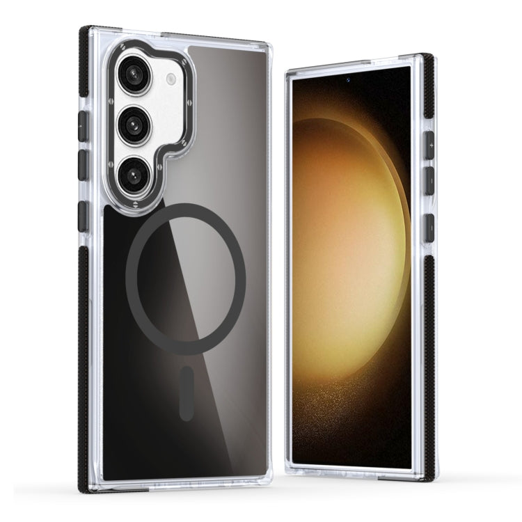 Dual-Color Gradient Discolor MagSafe Phone Case, For Galaxy S23+ 5G, For Galaxy S23 5G, For Galaxy A14, For Galaxy S22 Ultra 5G, For Galaxy S21 FE 5G, For Galaxy A53