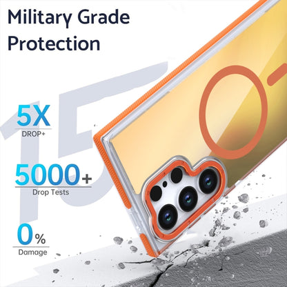 Dual-Color Gradient Discolor MagSafe Phone Case, For Galaxy S23+ 5G, For Galaxy S23 5G, For Galaxy A14, For Galaxy S22 Ultra 5G, For Galaxy S21 FE 5G, For Galaxy A53