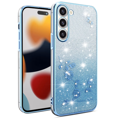 Gradient Glitter Flower All-inclusive Phone Case, For Samsung Galaxy A54 5G, For Samsung Galaxy S23 Ultra 5G, For Samsung Galaxy S23+ 5G, For Samsung Galaxy S23 5G, ForSamsung Galaxy A14, For Samsung Galaxy A12, For Samsung Galaxy S20 FE               ...