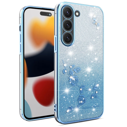 Gradient Glitter Flower All-inclusive Phone Case, For Samsung Galaxy A54 5G, For Samsung Galaxy S23 Ultra 5G, For Samsung Galaxy S23+ 5G, For Samsung Galaxy S23 5G, ForSamsung Galaxy A14, For Samsung Galaxy A12, For Samsung Galaxy S20 FE               ...