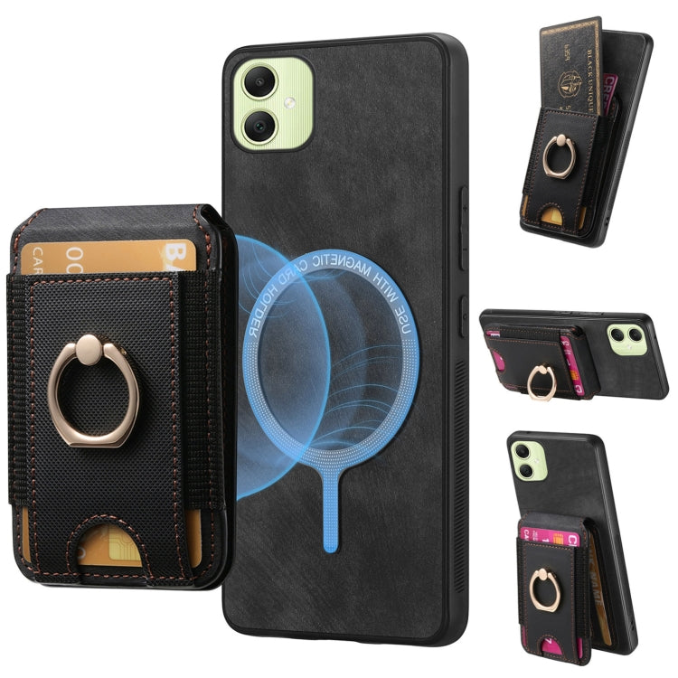 Retro Splitable Magnetic Stand Card Bag Leather Phone Case, For Samsung Galaxy S24 5G, For Samsung Galaxy A05, For Samsung Galaxy A05s, For Samsung Galaxy S23 FE 5G