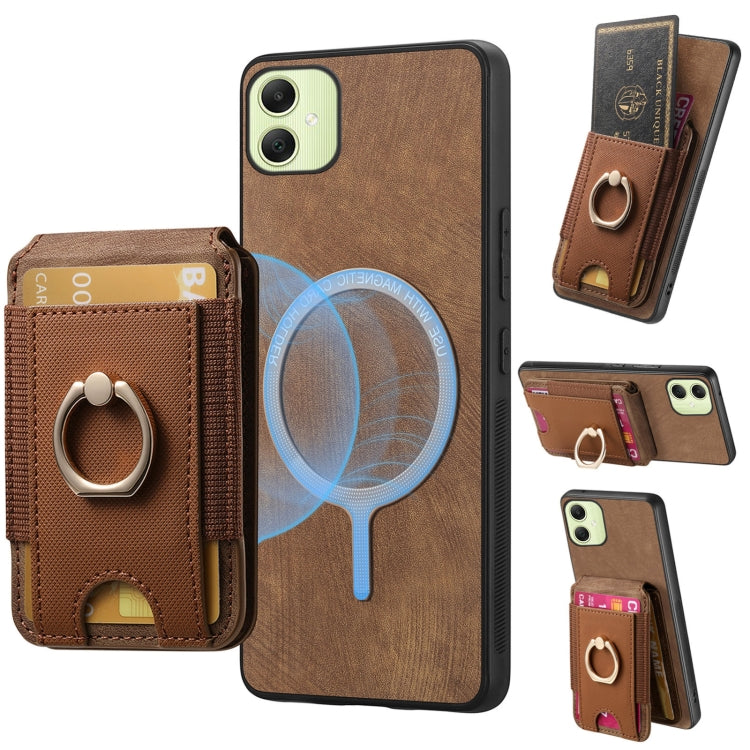 Retro Splitable Magnetic Stand Card Bag Leather Phone Case, For Samsung Galaxy S24 5G, For Samsung Galaxy A05, For Samsung Galaxy A05s, For Samsung Galaxy S23 FE 5G