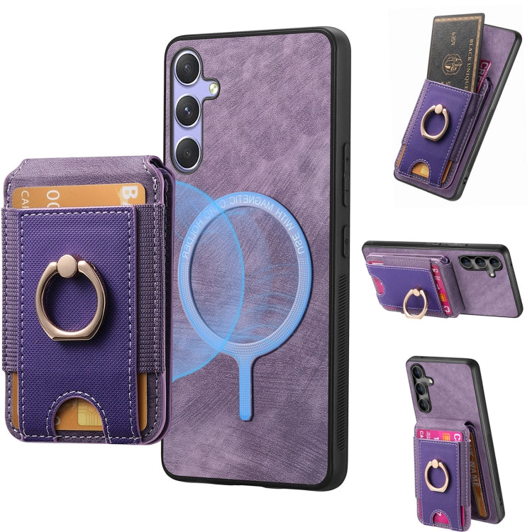 Retro Splitable Magnetic Stand Card Bag Leather Phone Case, For Samsung Galaxy S24 5G, For Samsung Galaxy A05, For Samsung Galaxy A05s, For Samsung Galaxy S23 FE 5G