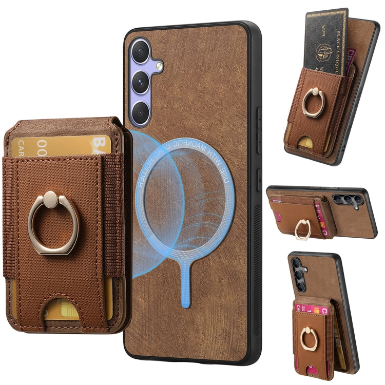 Retro Splitable Magnetic Stand Card Bag Leather Phone Case, For Samsung Galaxy S24 5G, For Samsung Galaxy A05, For Samsung Galaxy A05s, For Samsung Galaxy S23 FE 5G