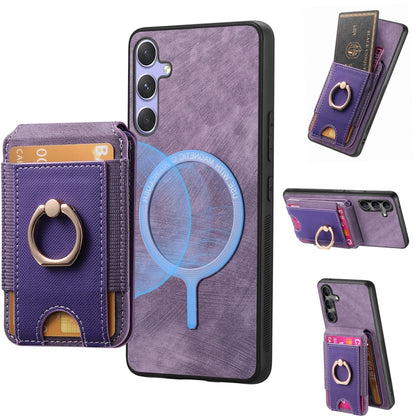 Retro Splitable Magnetic Stand Card Bag Leather Phone Case, For Samsung Galaxy S24 5G, For Samsung Galaxy A05, For Samsung Galaxy A05s, For Samsung Galaxy S23 FE 5G