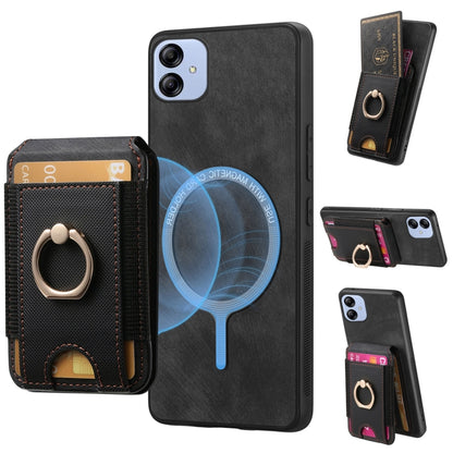 Retro Splitable Magnetic Stand Card Bag Leather Phone Case, For Samsung Galaxy A04 4G, For Samsung Galaxy M53 5G, For Samsung Galaxy M33 5G, For Samsung Galaxy A73 5G