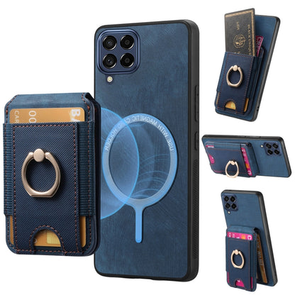 Retro Splitable Magnetic Stand Card Bag Leather Phone Case, For Samsung Galaxy A04 4G, For Samsung Galaxy M53 5G, For Samsung Galaxy M33 5G, For Samsung Galaxy A73 5G