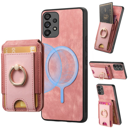 Retro Splitable Magnetic Stand Card Bag Leather Phone Case, For Samsung Galaxy A33  5G, For Samsung Galaxy A13 4G, For Samsung Galaxy S22 Ultra 5G, For Samsung Galaxy S22+ 5G