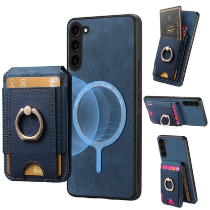 Retro Splitable Magnetic Stand Card Bag Leather Phone Case, For Samsung Galaxy A33  5G, For Samsung Galaxy A13 4G, For Samsung Galaxy S22 Ultra 5G, For Samsung Galaxy S22+ 5G