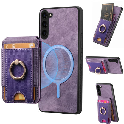 Retro Splitable Magnetic Stand Card Bag Leather Phone Case, For Samsung Galaxy S22 5G, For Samsung Galaxy M32 4G, For Samsung Galaxy A22 4G, For Samsung Galaxy A22 5G