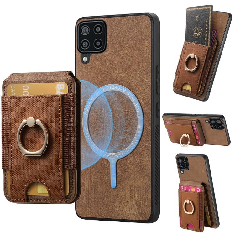 Retro Splitable Magnetic Stand Card Bag Leather Phone Case, For Samsung Galaxy A23, For Samsung Galaxy A14 4G/5G, For Samsung Galaxy A12 5G, For Samsung Galaxy A13 5G / A04s