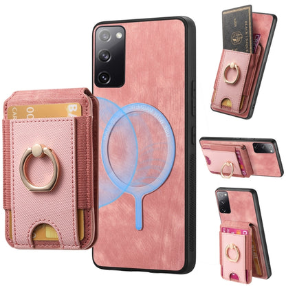 Retro Splitable Magnetic Stand Card Bag Leather Phone Case, For Samsung Galaxy S20 FE, For Samsung Galaxy A53 5G, For Samsung Galaxy A82 5G, For Samsung Galaxy M62 / F62