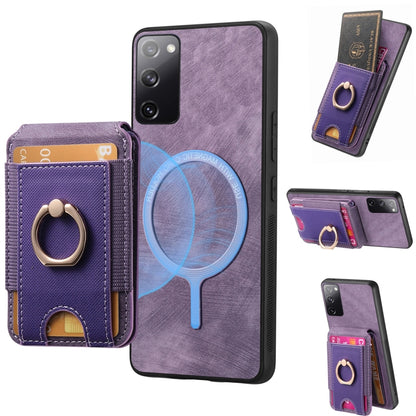 Retro Splitable Magnetic Stand Card Bag Leather Phone Case, For Samsung Galaxy S20 FE, For Samsung Galaxy A53 5G, For Samsung Galaxy A82 5G, For Samsung Galaxy M62 / F62