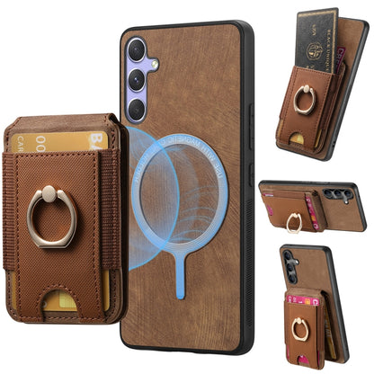 Retro Splitable Magnetic Stand Card Bag Leather Phone Case, For Samsung Galaxy S20 FE, For Samsung Galaxy A53 5G, For Samsung Galaxy A82 5G, For Samsung Galaxy M62 / F62