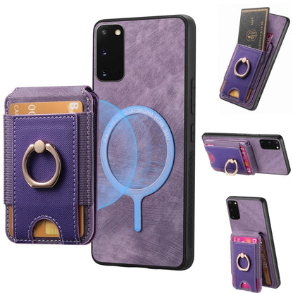 Retro Splitable Magnetic Stand Card Bag Leather Phone Case, For Samsung Galaxy A52, For Samsung Galaxy Note20 Ultra, For Samsung Galaxy Note20, For Samsung Galaxy A70 / A70s
