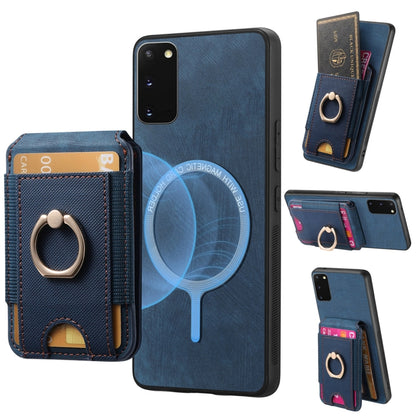 Retro Splitable Magnetic Stand Card Bag Leather Phone Case, For Samsung Galaxy S20, For Samsung Galaxy A70 / A70s, For Samsung Galaxy A30 / A20 / M10s, For Samsung Galaxy A50 / A50s / A30s