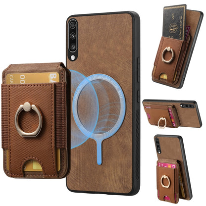 Retro Splitable Magnetic Stand Card Bag Leather Phone Case, For Samsung Galaxy S20, For Samsung Galaxy A70 / A70s, For Samsung Galaxy A30 / A20 / M10s, For Samsung Galaxy A50 / A50s / A30s
