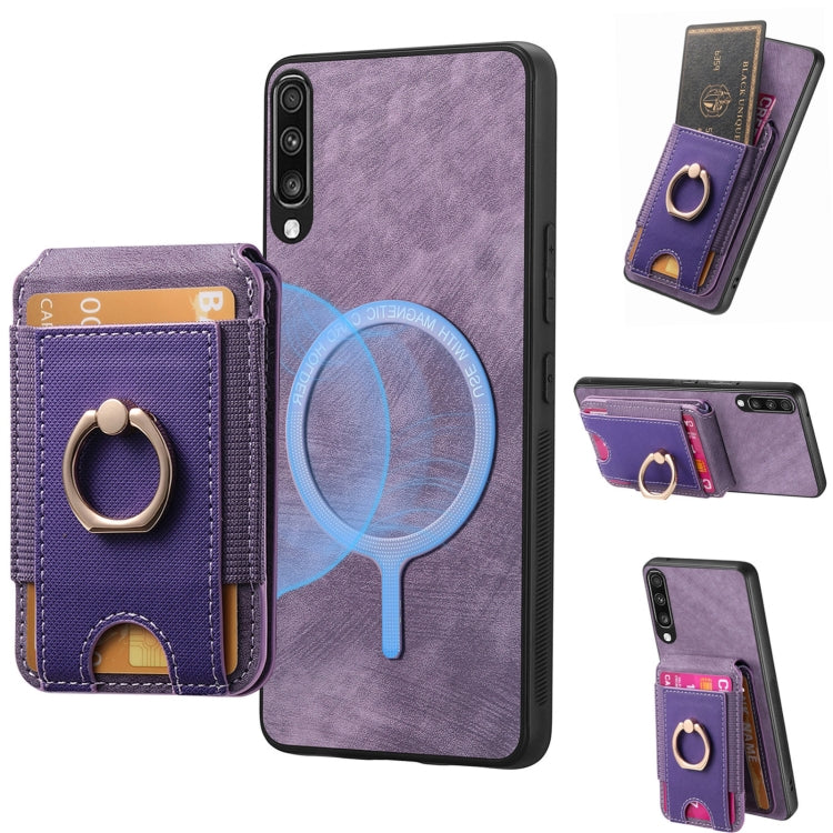 Retro Splitable Magnetic Stand Card Bag Leather Phone Case, For Samsung Galaxy S20, For Samsung Galaxy A70 / A70s, For Samsung Galaxy A30 / A20 / M10s, For Samsung Galaxy A50 / A50s / A30s