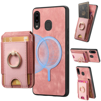 Retro Splitable Magnetic Stand Card Bag Leather Phone Case, For Samsung Galaxy S20, For Samsung Galaxy A70 / A70s, For Samsung Galaxy A30 / A20 / M10s, For Samsung Galaxy A50 / A50s / A30s