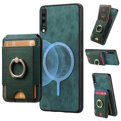 Retro Splitable Magnetic Stand Card Bag Leather Phone Case, For Samsung Galaxy S20, For Samsung Galaxy A70 / A70s, For Samsung Galaxy A30 / A20 / M10s, For Samsung Galaxy A50 / A50s / A30s