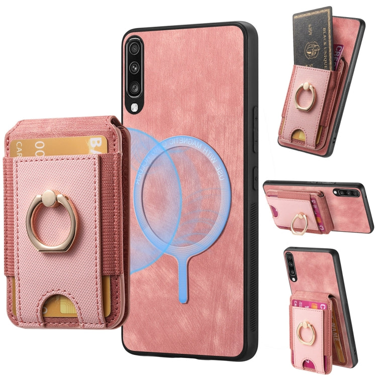 Retro Splitable Magnetic Stand Card Bag Leather Phone Case, For Samsung Galaxy A70 / A70s, For Samsung Galaxy A30 / A20 / M10s, For Samsung Galaxy A50 / A50s / A30s, For Samsung Galaxy Note10
