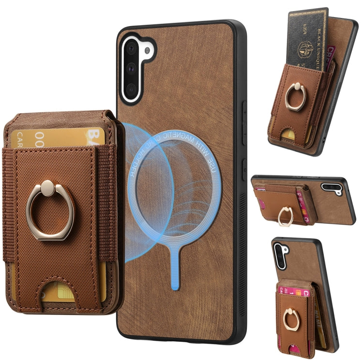 Retro Splitable Magnetic Stand Card Bag Leather Phone Case, For Samsung Galaxy A30 / A20 / M10s, For Samsung Galaxy A50 / A50s / A30s, For Samsung Galaxy Note10, For Samsung Galaxy Note10+